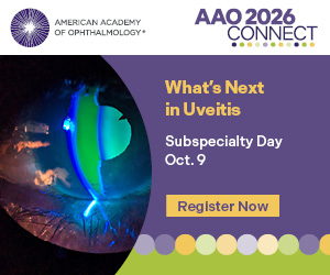 What's Next in Uveitis — Subspecialty Day Oct. 9 — Register Now